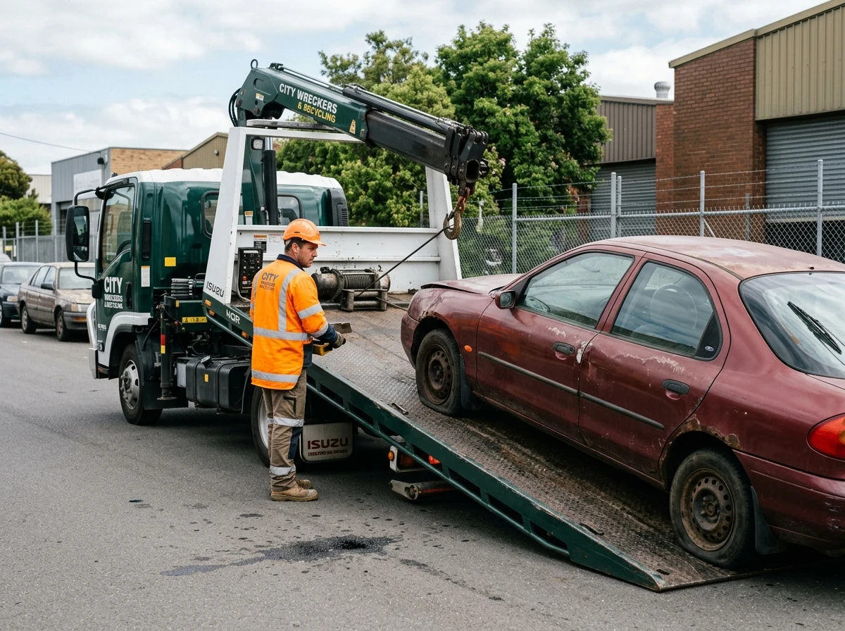 Flatbed Towing Recovery Truck